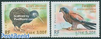 Birds 2v, joint issue New Zealand