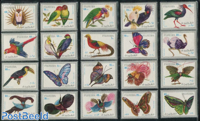 Birds & butterflies 20v