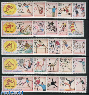 Olympic wibnners 25v