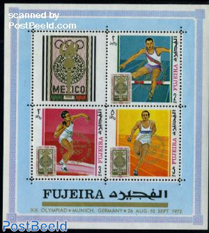Olympic Games 1972 s/s (overprint)