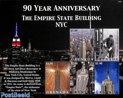 90 years Emprire State Building 5v m/s