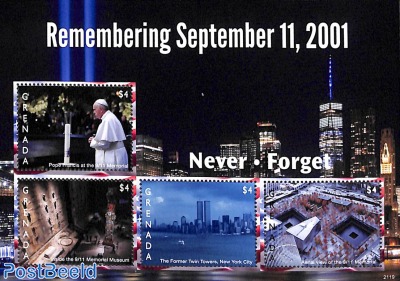 Remembering September 11, 2001 4v m/s