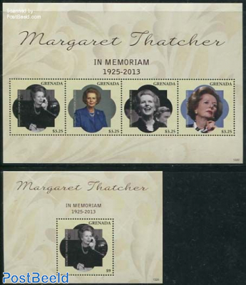 Margaret Thatcher 2 s/s