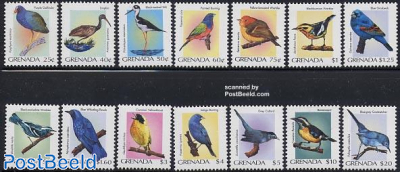 Definitives, birds 14v