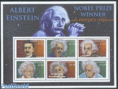 Albert Einstein 6v m/s