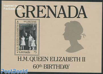 Elizabeth II 60th birthday s/s