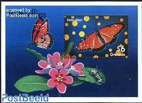 Butterflies s/s, Danaus glippus
