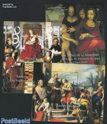 Espana 2000, paintings from Prado 3 s/s