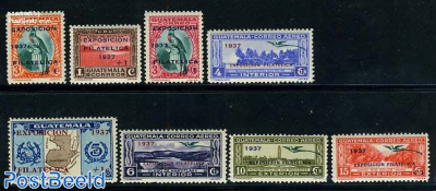 Philatelic exposition 8v