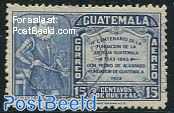 400 years Antigua 1v (diagonal line all over text table)
