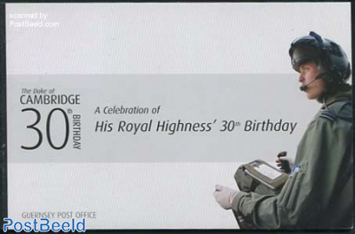 Prince William 30th birthday prestige booklet