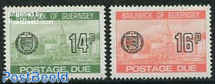 Postage due 2v