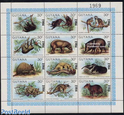 Animals 12v m/s, 1984 overprints