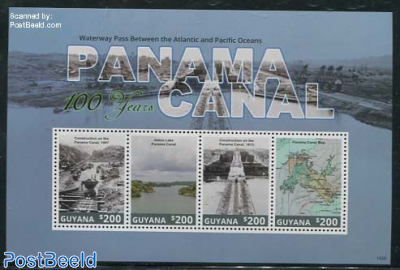 100 Years Panama Canal 4v m/s