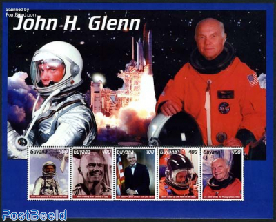John Glenn 2nd space flight 5v m/s