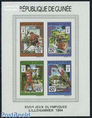 Winter Olympic Games 4v m/s imperforated