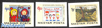 Communist party 3v imperforated