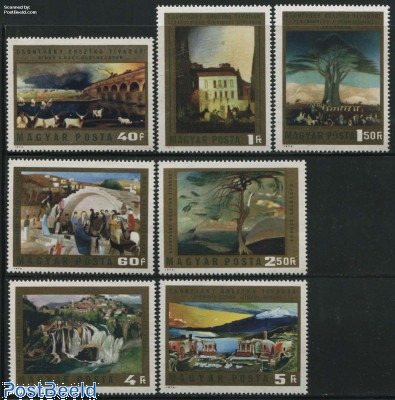 Stamp 1973, Hungary Paintings 7v, 1973 - Collecting Stamps ...