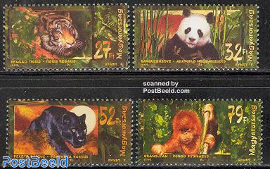 Asian animals 4v