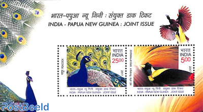 Birds, joint issue with Papua New Guinea s/s