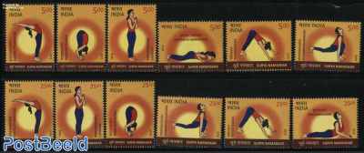 Yoga, Surya Namaskar 12v