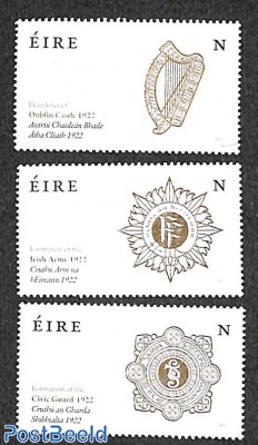 Irish army, Dublin Castle, Civic Guard 3v