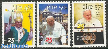 25 years pope 3v