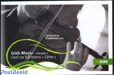 Irish music prestige booklet
