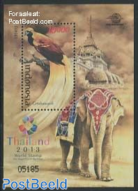 World stamp expo Thailand s/s