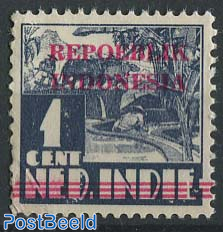 Java & Madura, Overprints 3v