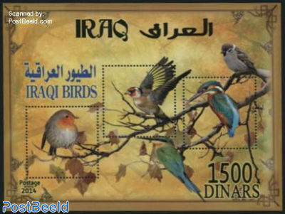 Iraqi Birds s/s