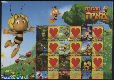 Personal Stamps, Maya the Bee m/s