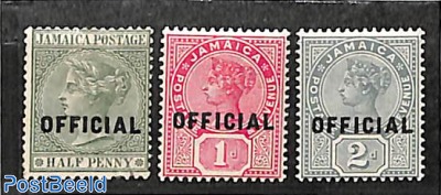 Official overprints 3v