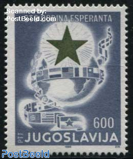 Esperanto centenary 1v