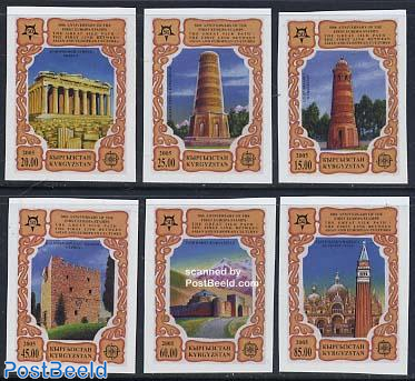 50 Years Europa stamps 6v imperforated