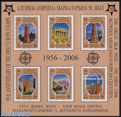 50 Years Europa stamps 6v m/s
