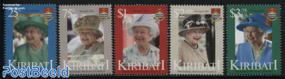 Queen Elizabeth 90th Birthday 5v