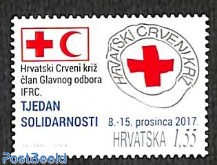 Welfare stamp Red Cross 1v