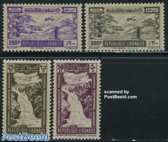 Airmail definitives 4v