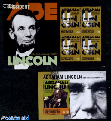 Abraham Lincoln 2 s/s
