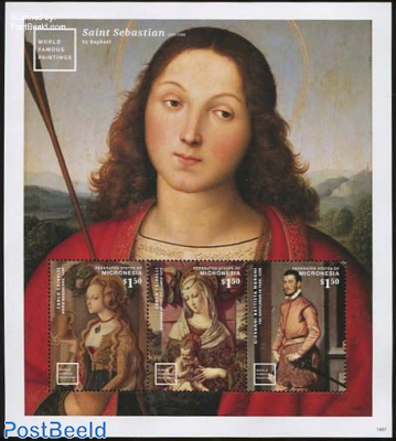 World Famous Paintings, Raphael 3v m/s