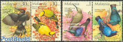 Birds 2x2v [:], joint issue with Singapore