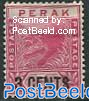 Perak, Overprint 1v
