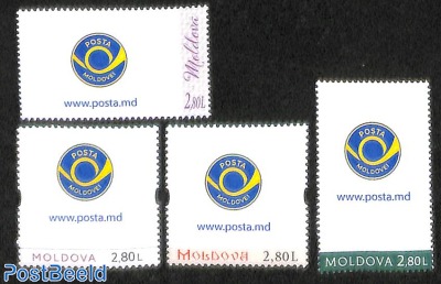 Personal (frame) stamps 4v