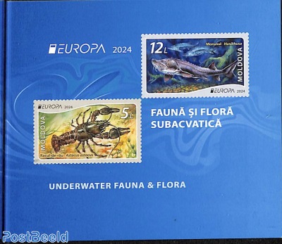 Europa, marine life booklet