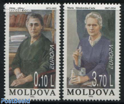 Europa, famous women 2v