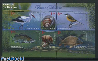 Moldovan Fauna s/s