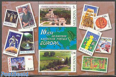 10 years Europa stamps s/s