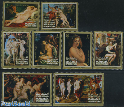 Rubens paintings 8v