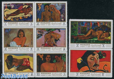 Gaugin paintings 8v